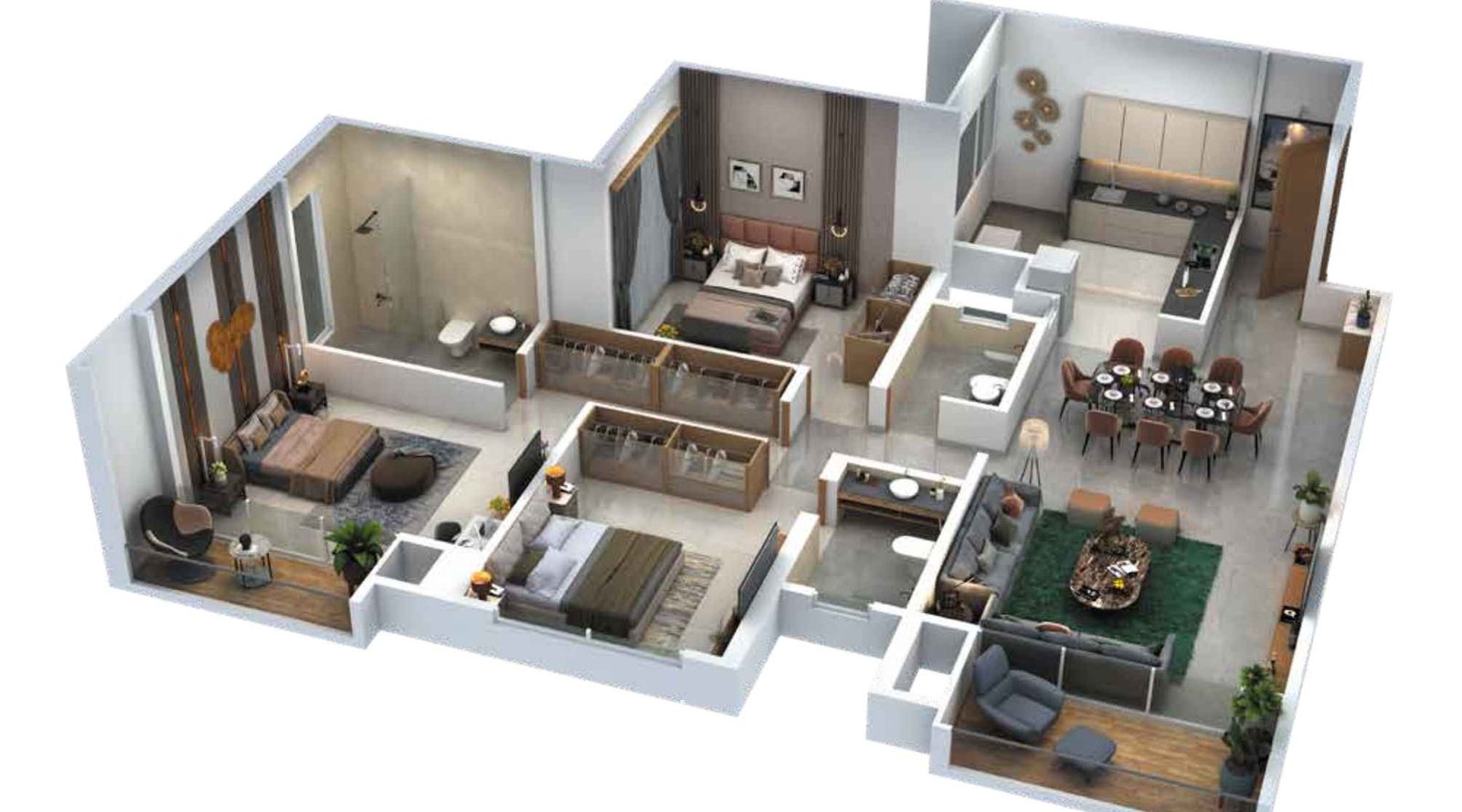 Livience-Aleenta-3BHK-Typical-Floor-plan-1438-sq.ft