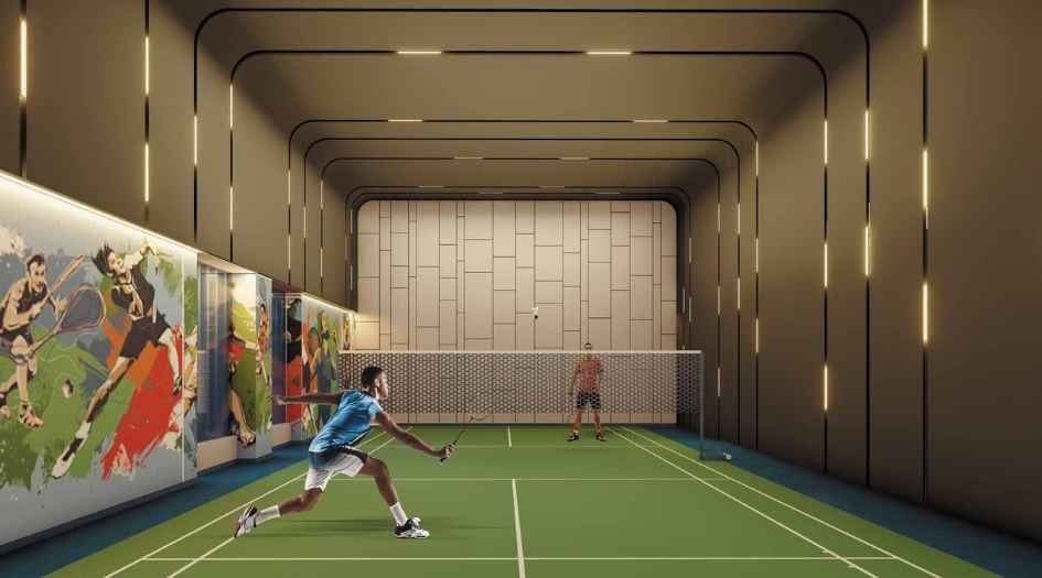 Livience-Aleenta-Amenities-Badminton-Area